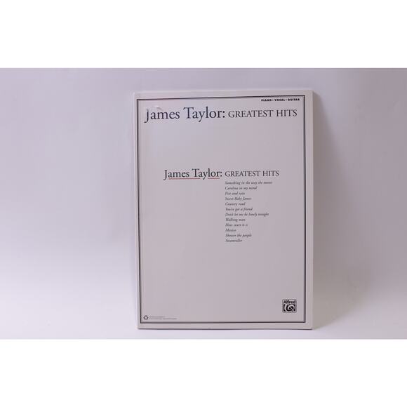 James Taylor, Greatest Hits, Songbook, Alfred 1978 Sheet Music, ~ 251016-WH 1377 - Picture 1 of 4